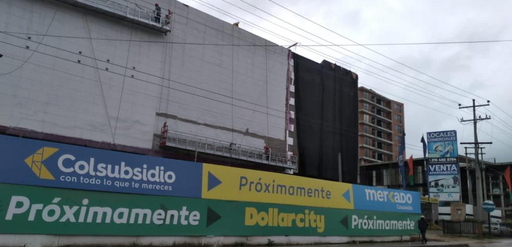 Centro Comercial Calera I Avance de obra I Agosto 2022