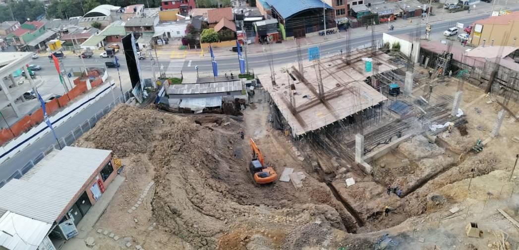Centro Comercial Calera I Inicio de obra I Enero 2022
