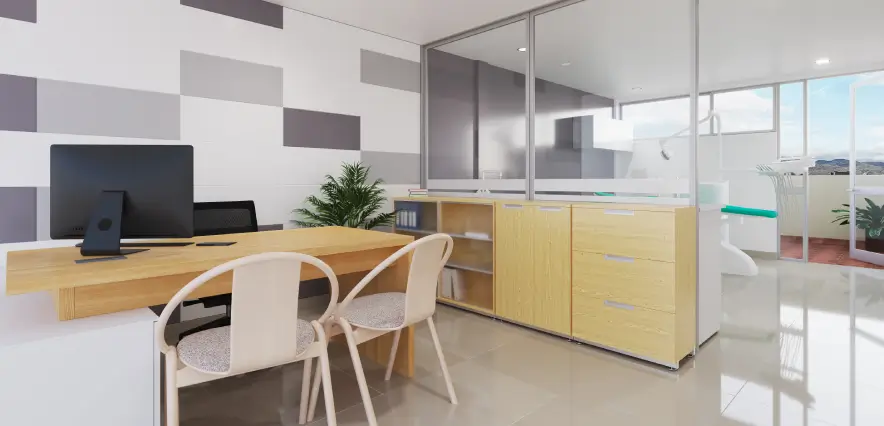 Proyecto comercial en La Calera I Consultorio I Representación Artística