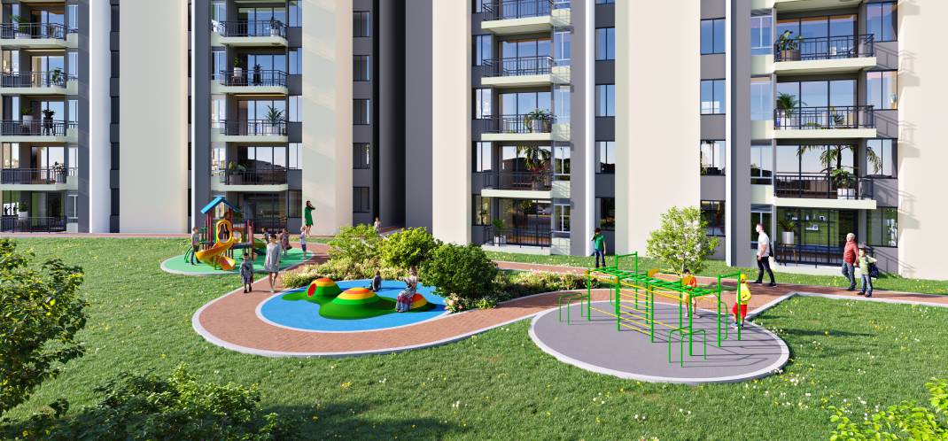 OIKOS Entremontes I Representación gráfica Apartamentos